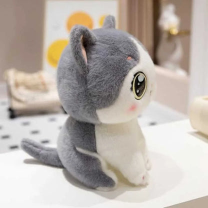 Kawaii Cat Soft Toy 35cm Big-Eyed Premium Kitten Plush
