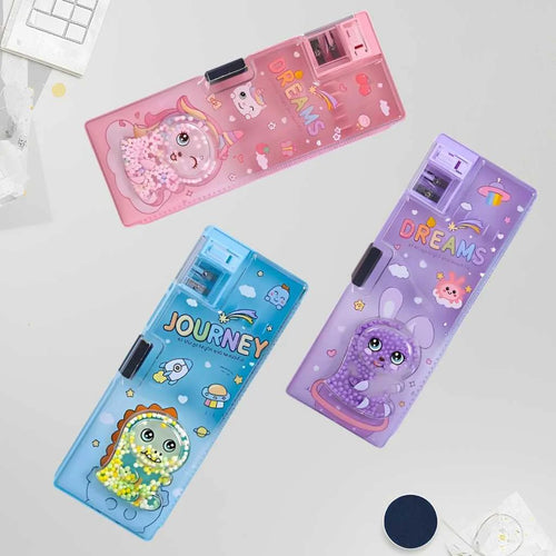 Kawaii Shaker Pencil Box for Kids | Dreams & Journey Luxury Organizer