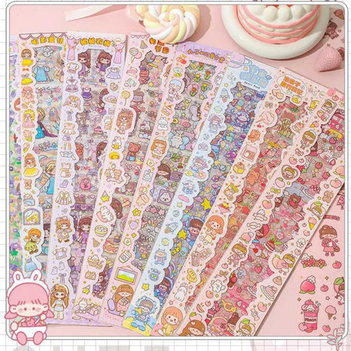 Kawaii Vibes Cute Decorative Cartoon Stickers Galore