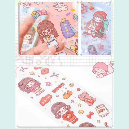 Kawaii Vibes Cute Decorative Cartoon Stickers Galore