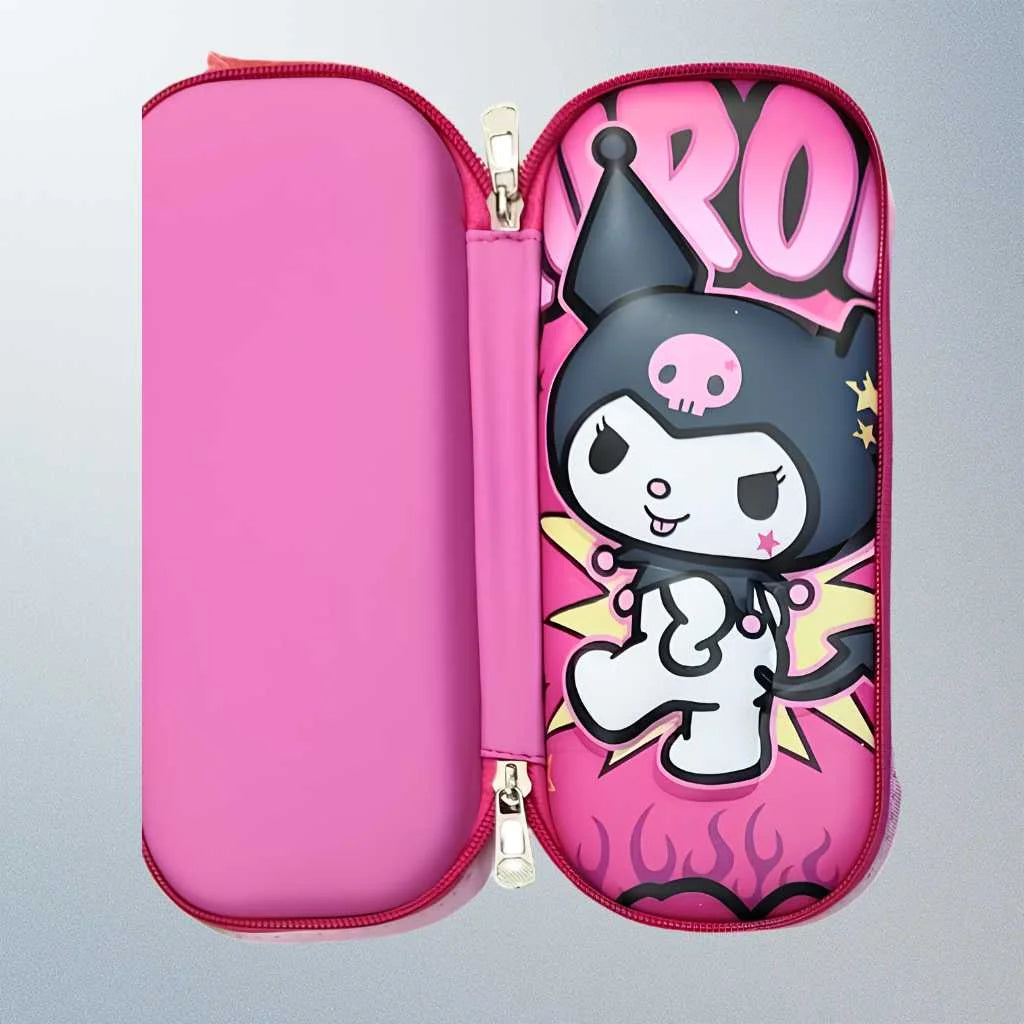 Kuromi Pencil Case - Kawaii Aesthetic Stationery Pouch | DODKart