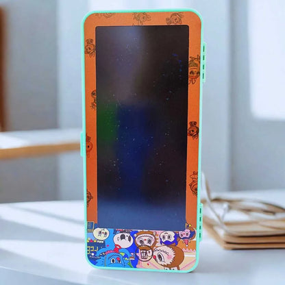 Labubu Pencil Box with LCD Drawing Tablet