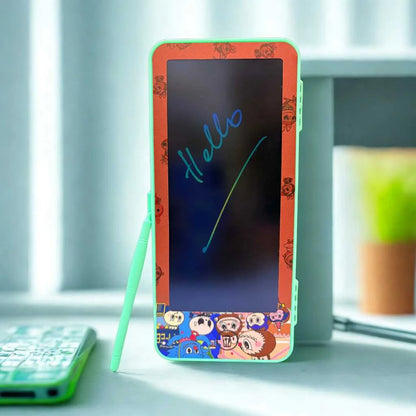 Labubu Pencil Box with LCD Drawing Tablet