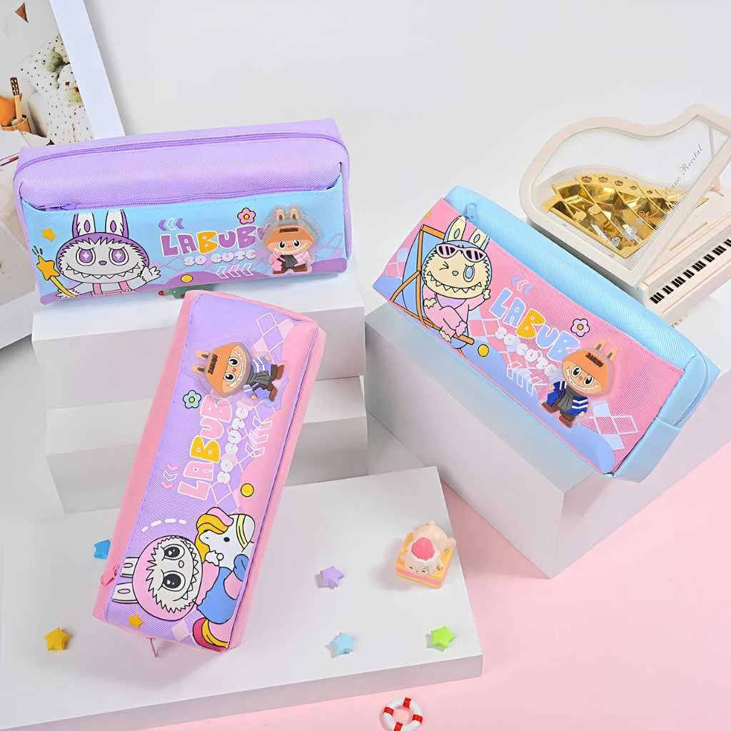 Labubu Pencil Pouch for Kids by DODKart