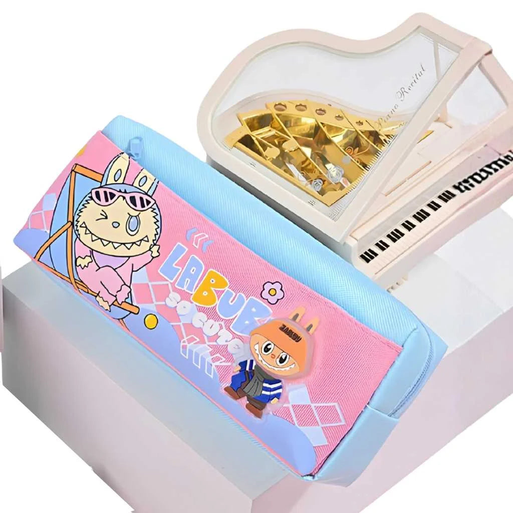 Labubu Pencil Pouch for Kids by DODKart