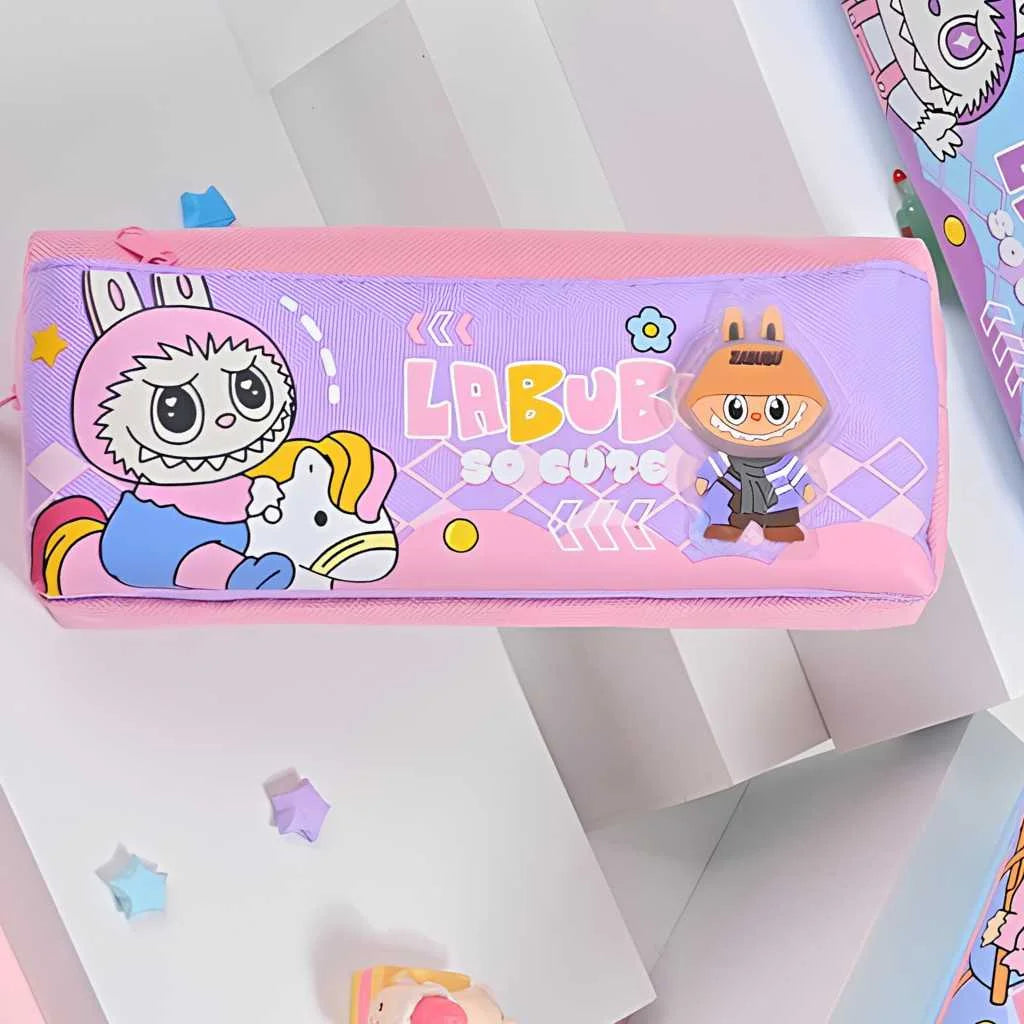 Labubu Pencil Pouch for Kids by DODKart