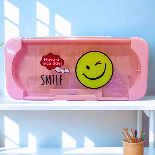 Large Capacity Multifunctional Password Pencil Box