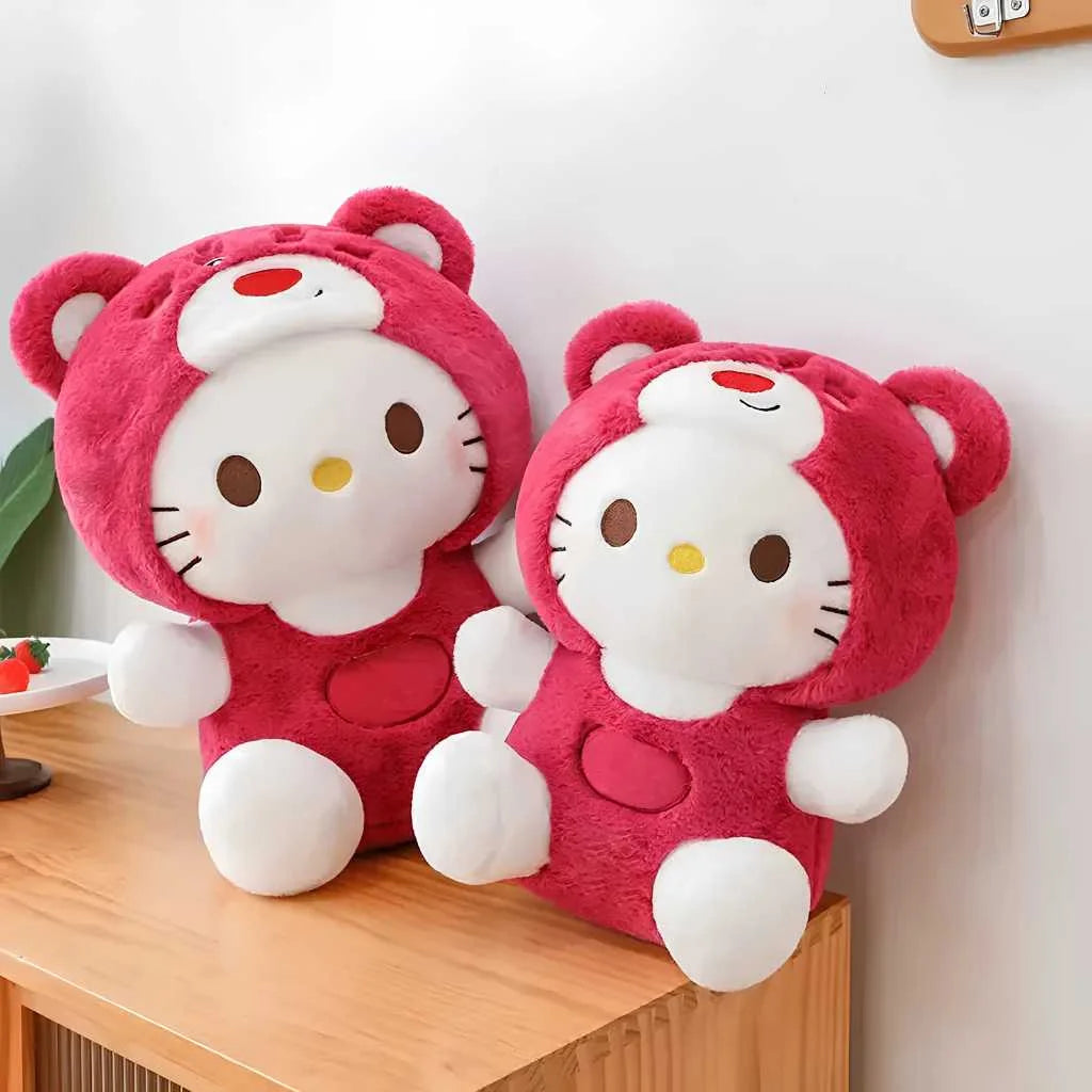 Large Pink Bear Cosplay Plushie 50cm Luxury Soft Toy