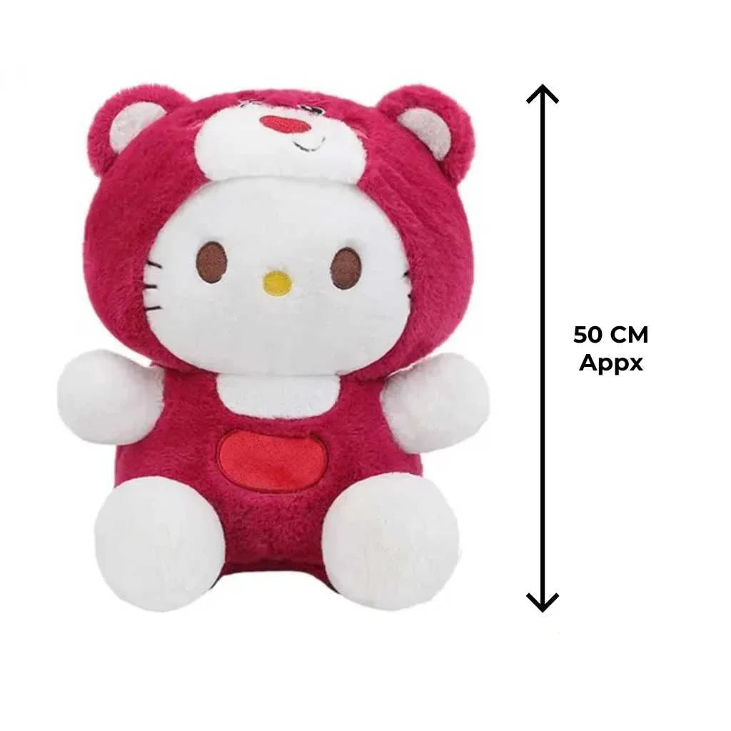 Large Pink Bear Cosplay Plushie 50cm Luxury Soft Toy