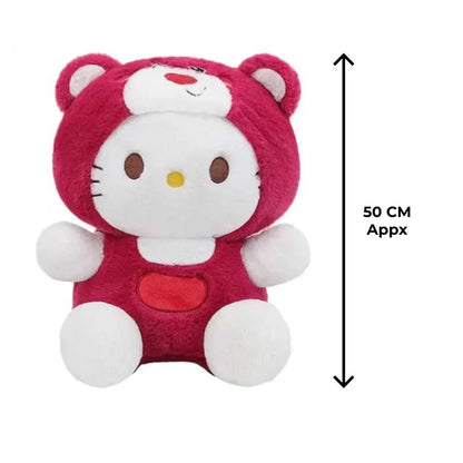 Large Pink Bear Cosplay Plushie 50cm Luxury Soft Toy