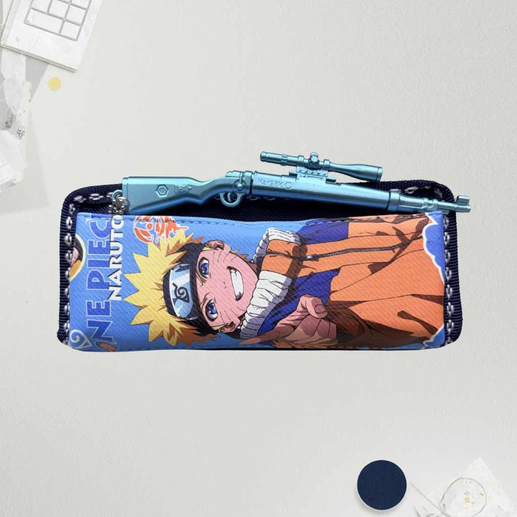 Legendary Shinobi Anime Pencil Pouch - Sniper Model Pen Edition