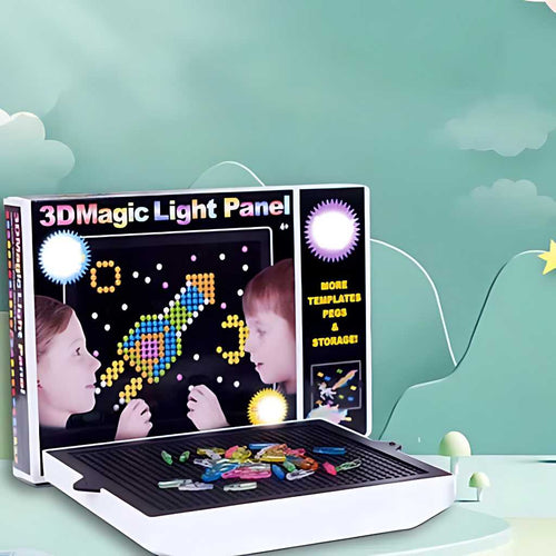 Lite Brite 3D Magic Light Screen with Pegs