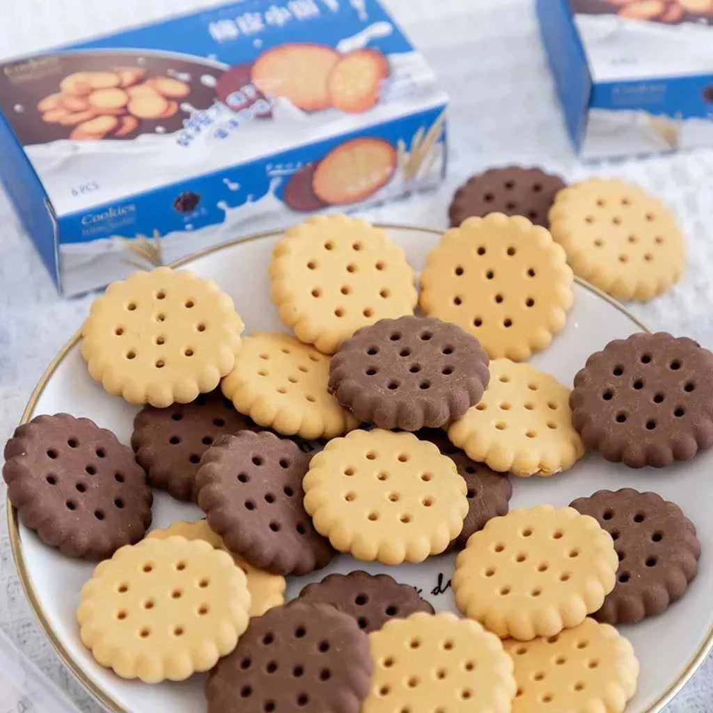 Little Cookie Erasers Set of 6 for Kids | Kawaii Dessert Stationery