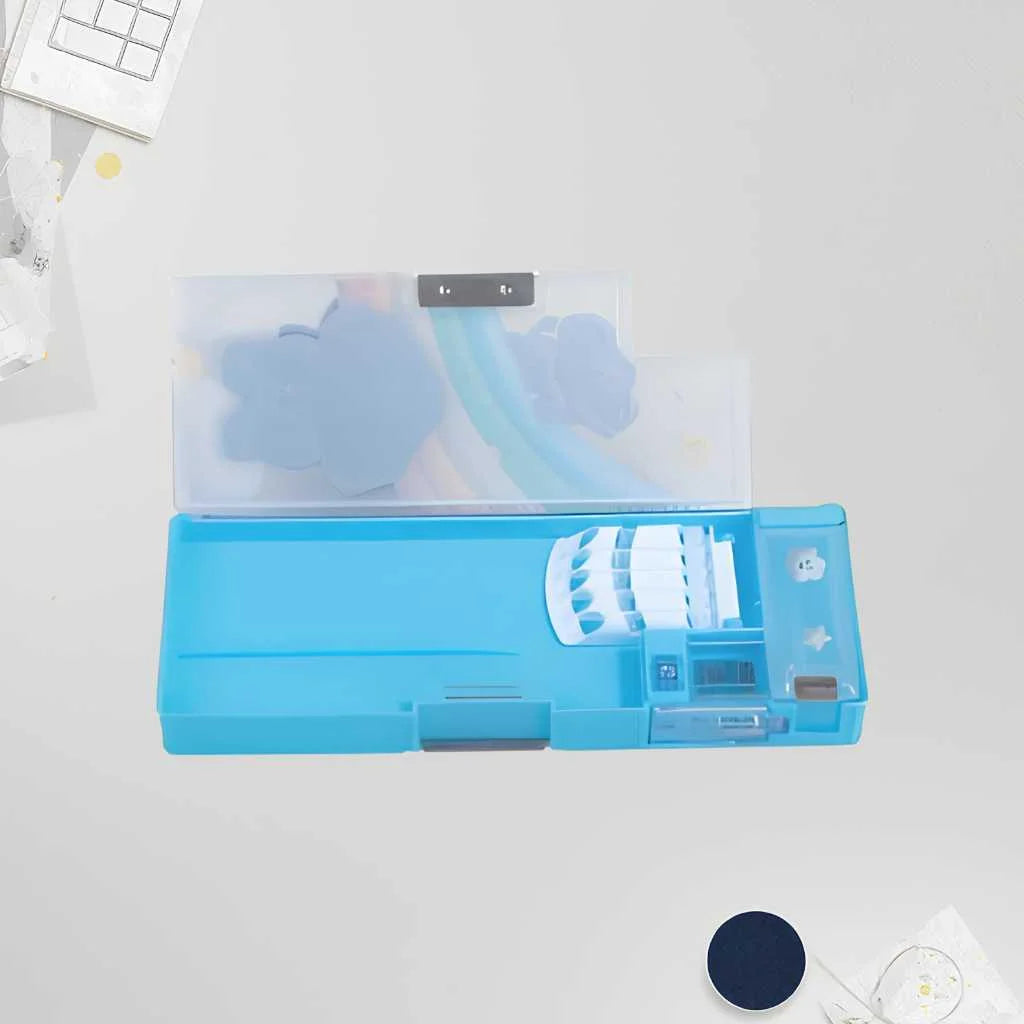 Lucky Duck Multifunction Pencil Box for Kids - Cute & Organized