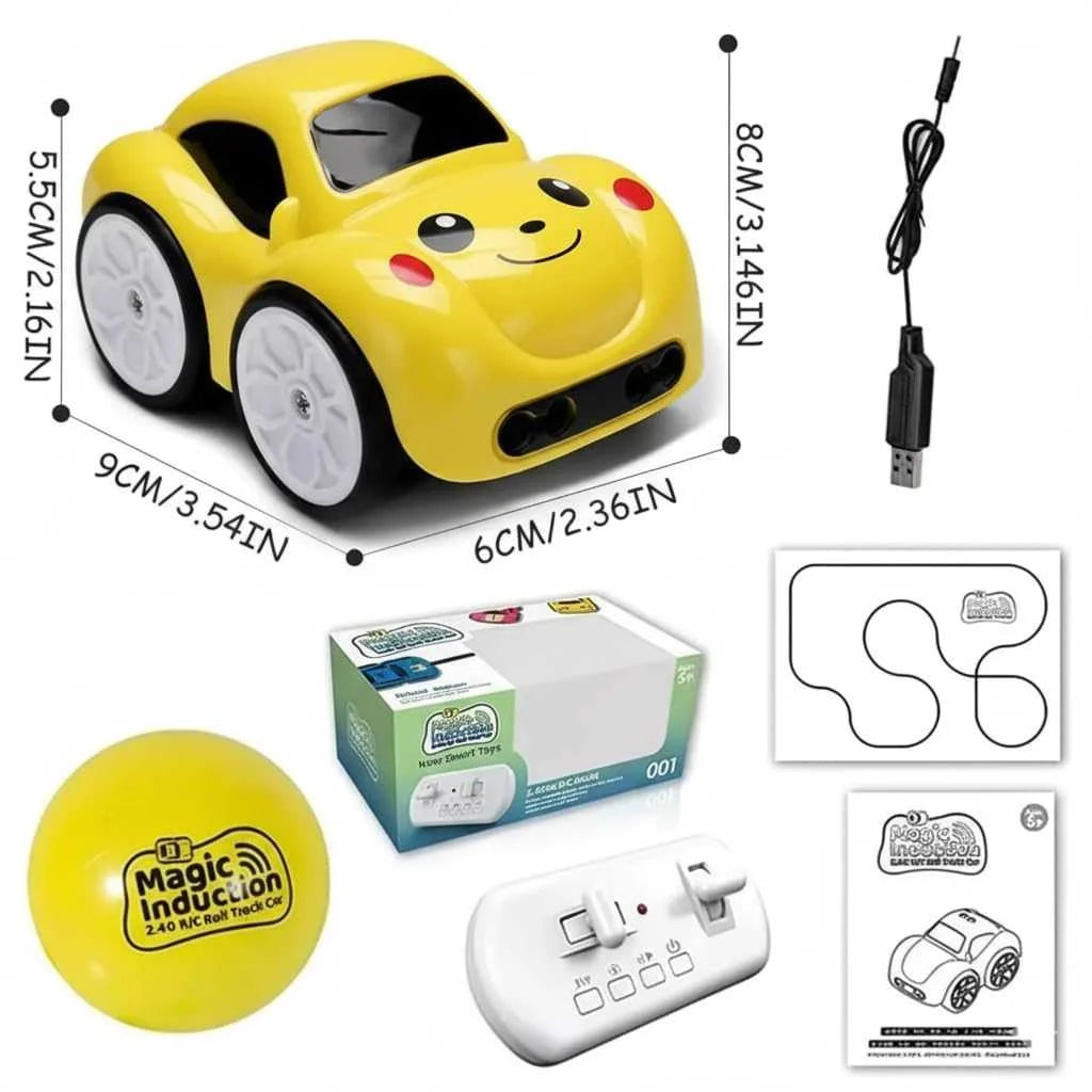 Magic Induction RC Remote Control Car with Intelligent Sensor