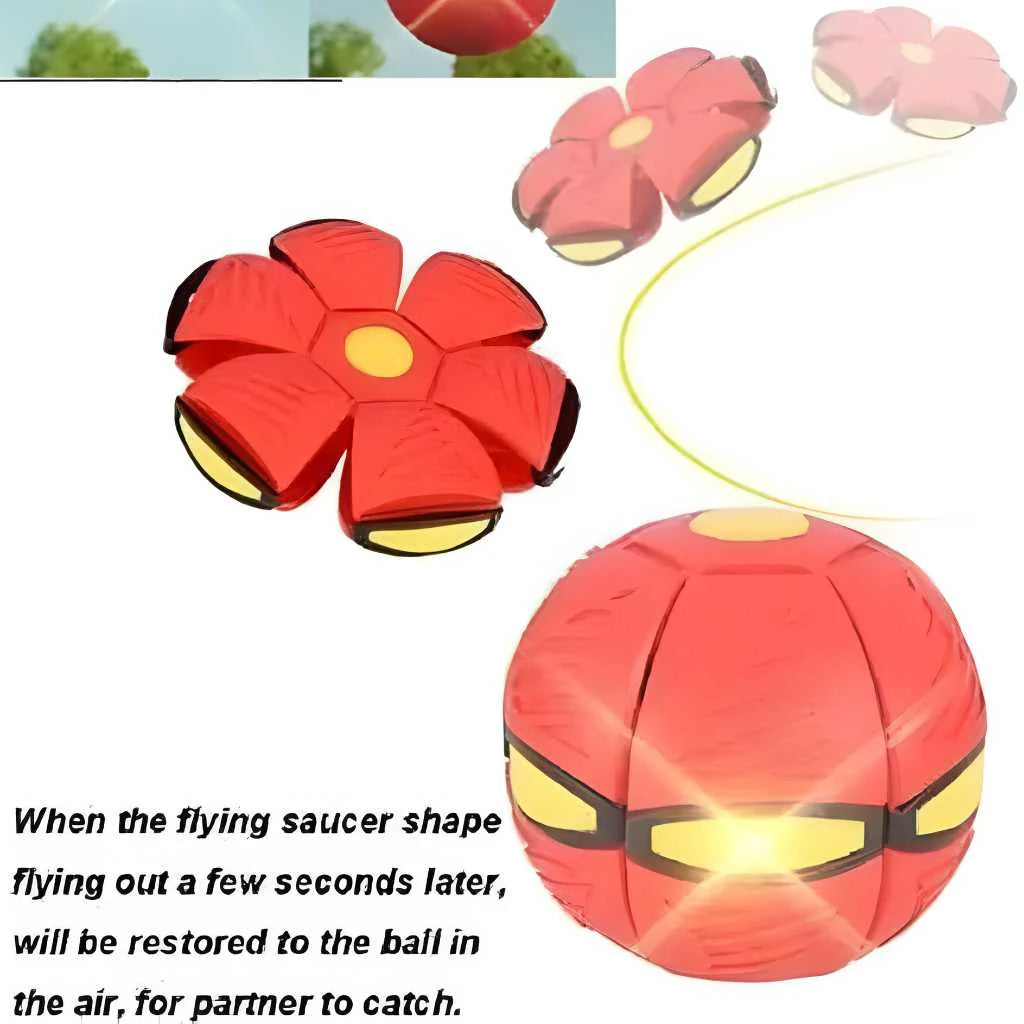 Magic UFO Deformation Balls for Kids with Lights