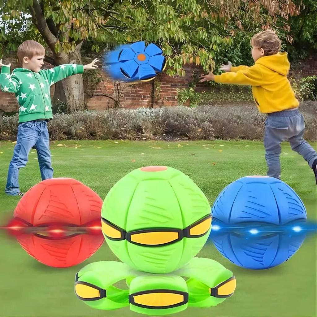 Magic UFO Deformation Balls for Kids with Lights