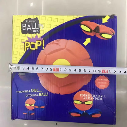 Magic UFO Deformation Balls for Kids with Lights