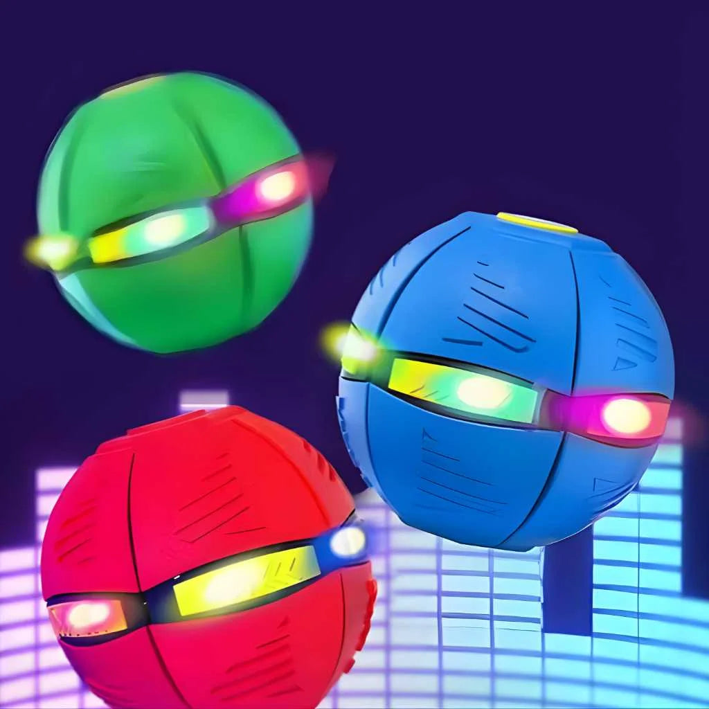 Magic UFO Deformation Balls for Kids with Lights