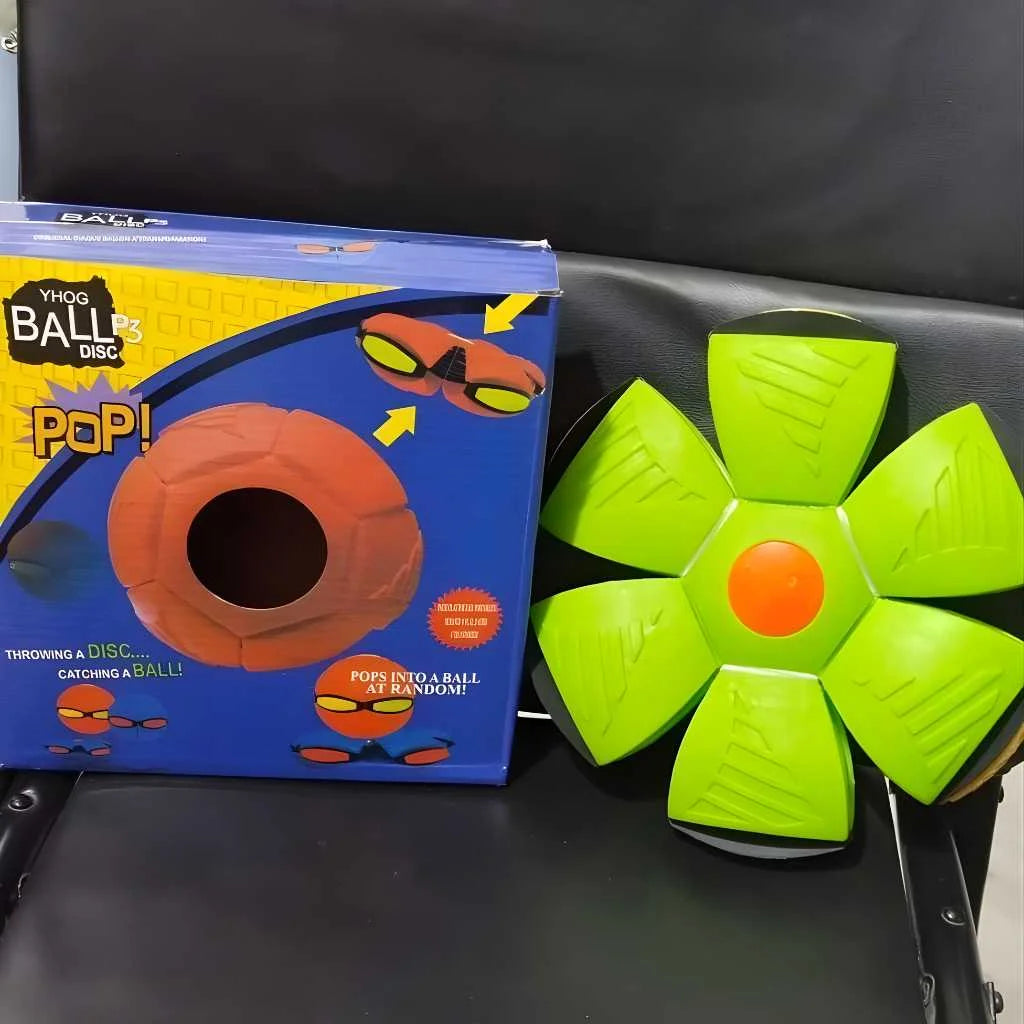 Magic UFO Deformation Balls for Kids with Lights