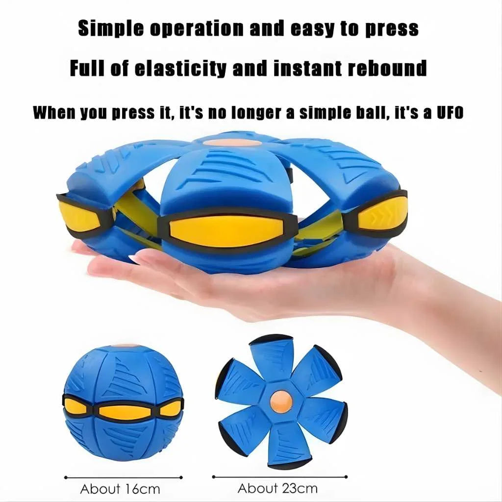 Magic UFO Deformation Balls for Kids with Lights