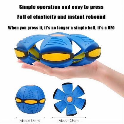 Magic UFO Deformation Balls for Kids with Lights