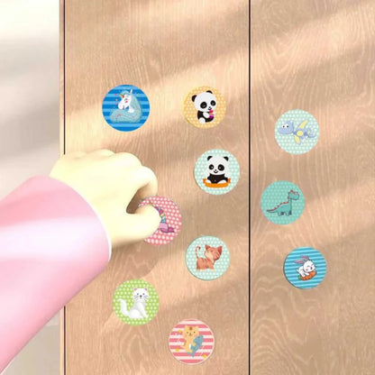 Magic Velcro Stamper Stickers Activity Book for Kids