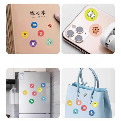 Magic Velcro Stamper Stickers Activity Book for Kids