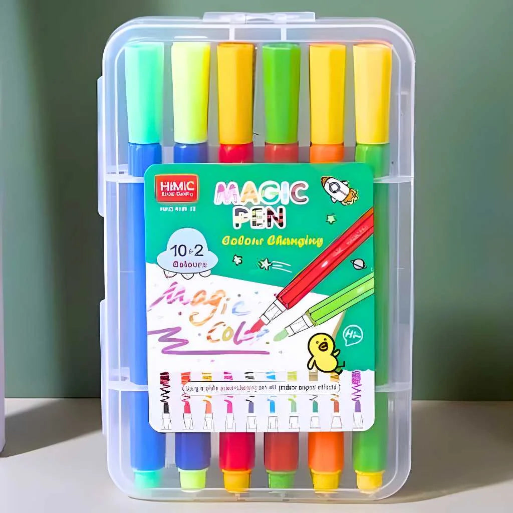 Magical Colour Changing Sketch Colour pen Set 12pcs