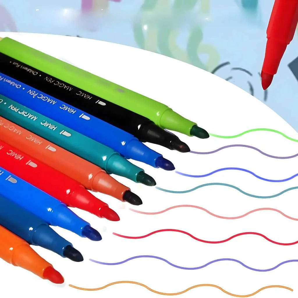 Magical Colour Changing Sketch Colour pen Set 12pcs