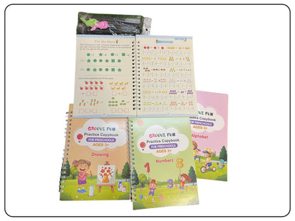 Magical Kids Learning Book with Pens