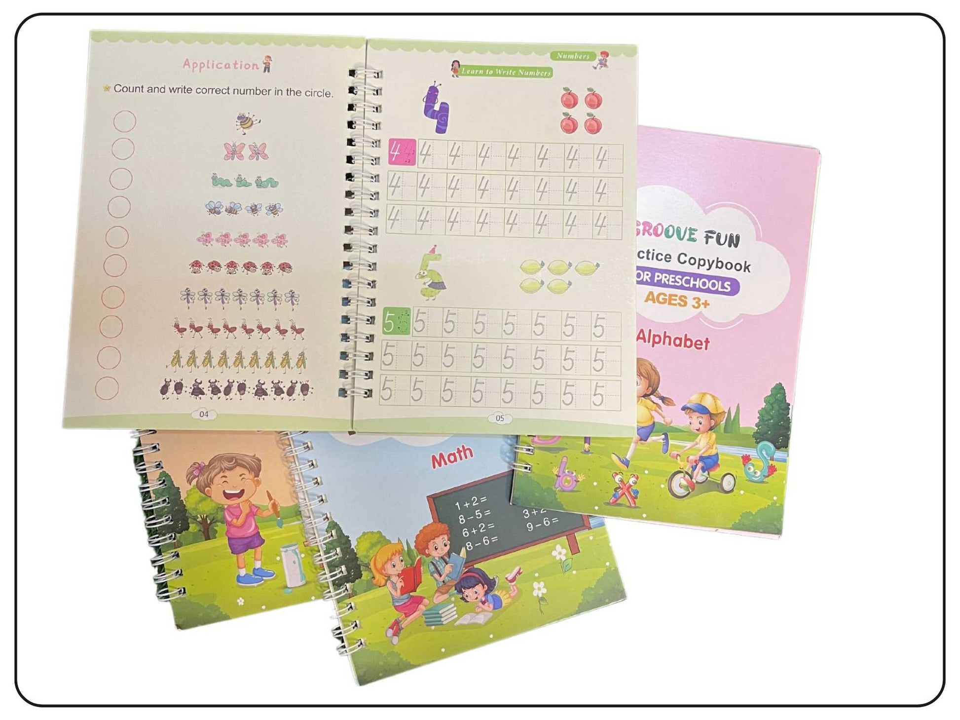 Magical Kids Learning Book with Pens