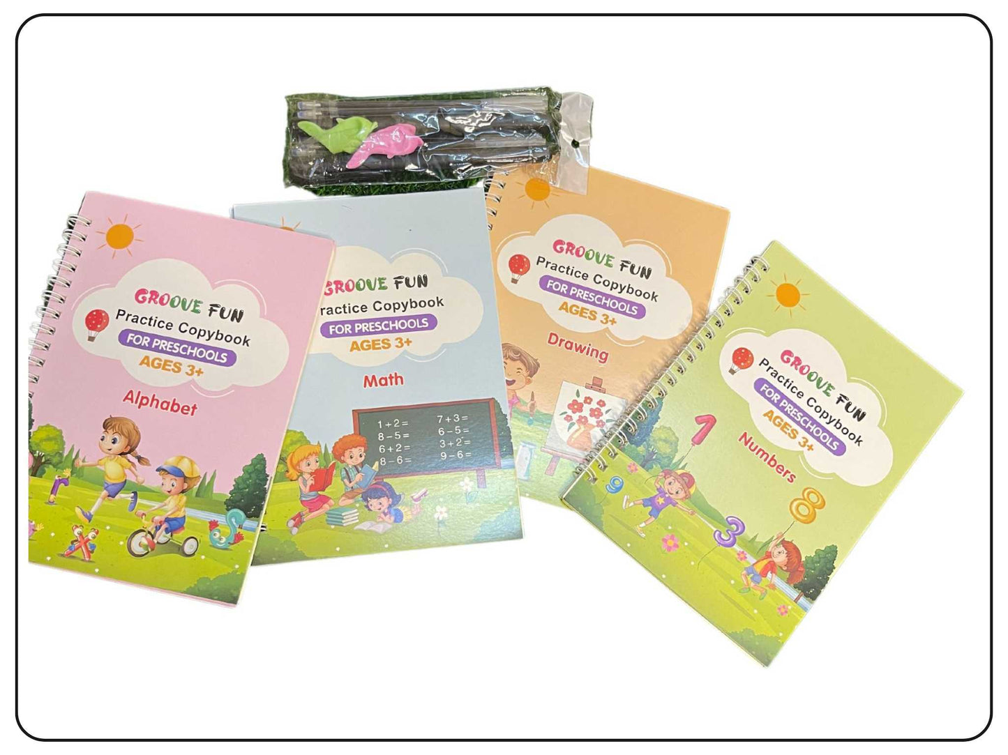 Magical Kids Learning Book with Pens