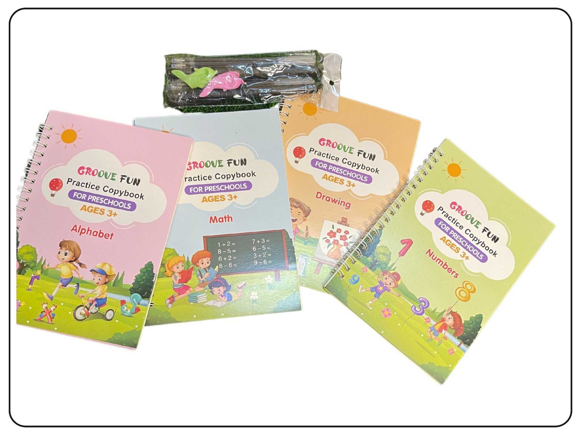 Magical Kids Learning Book with Pens