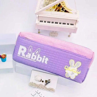 Magical Rabbit Dual-Zip Large Pouch