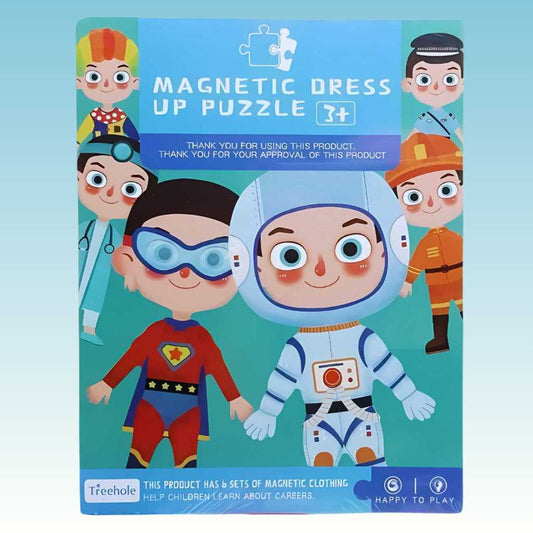 Magnetic Clothing Game Puzzle Educational Toy for Kids