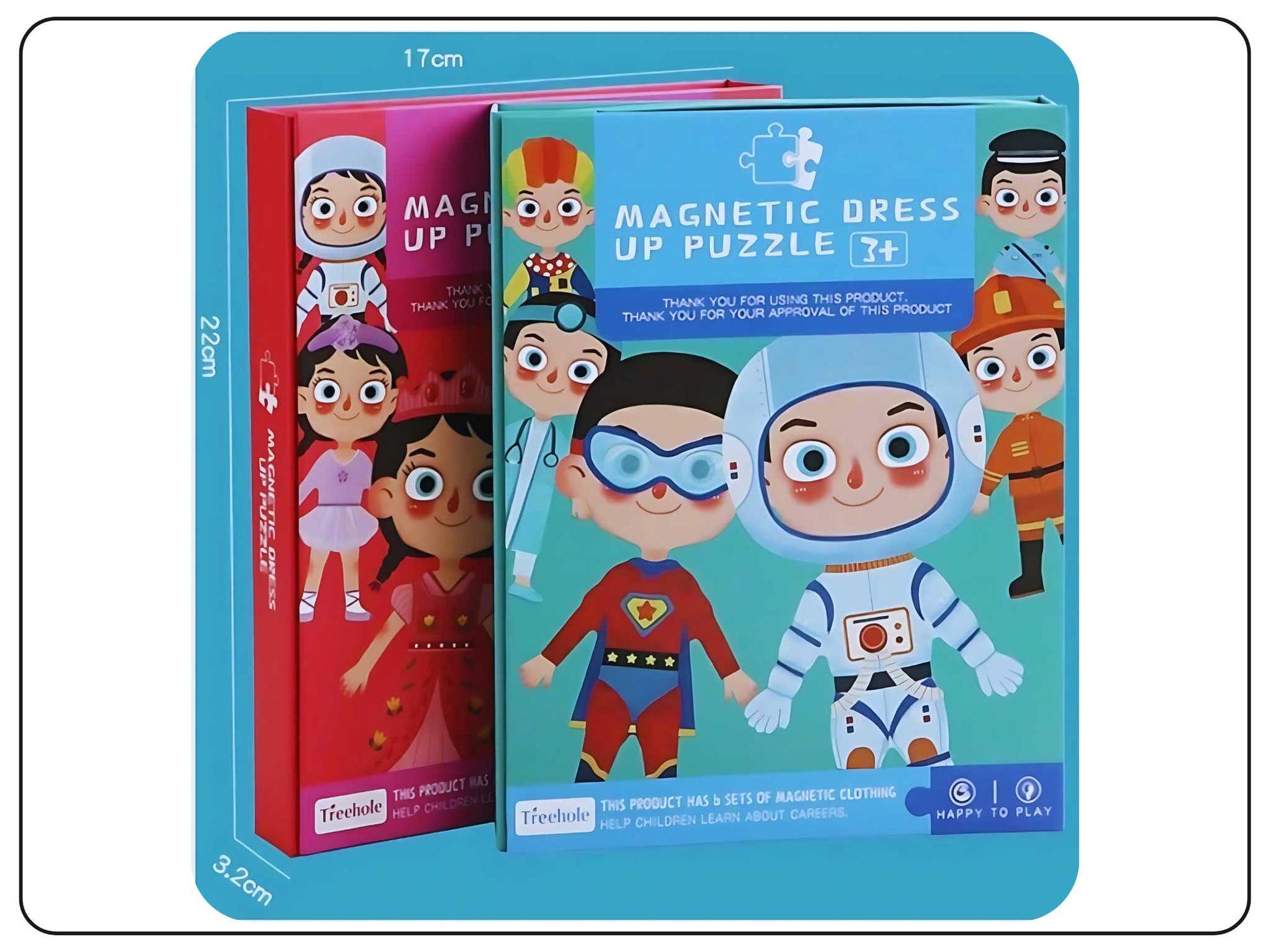 Magnetic Clothing Game Puzzle Educational Toy for Kids