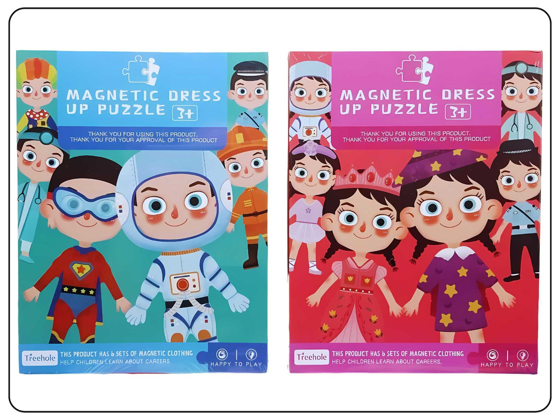Magnetic Clothing Game Puzzle Educational Toy for Kids