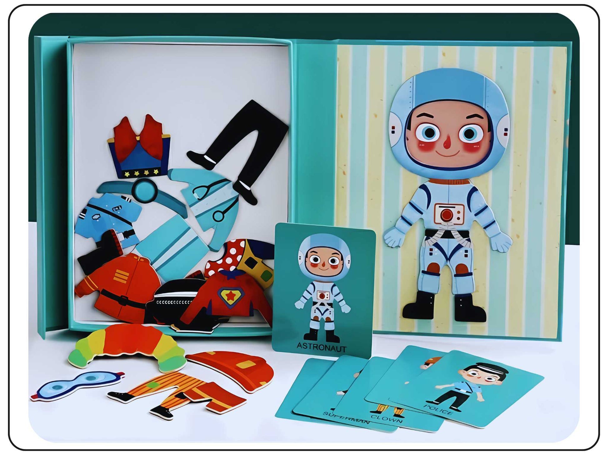 Magnetic Clothing Game Puzzle Educational Toy for Kids