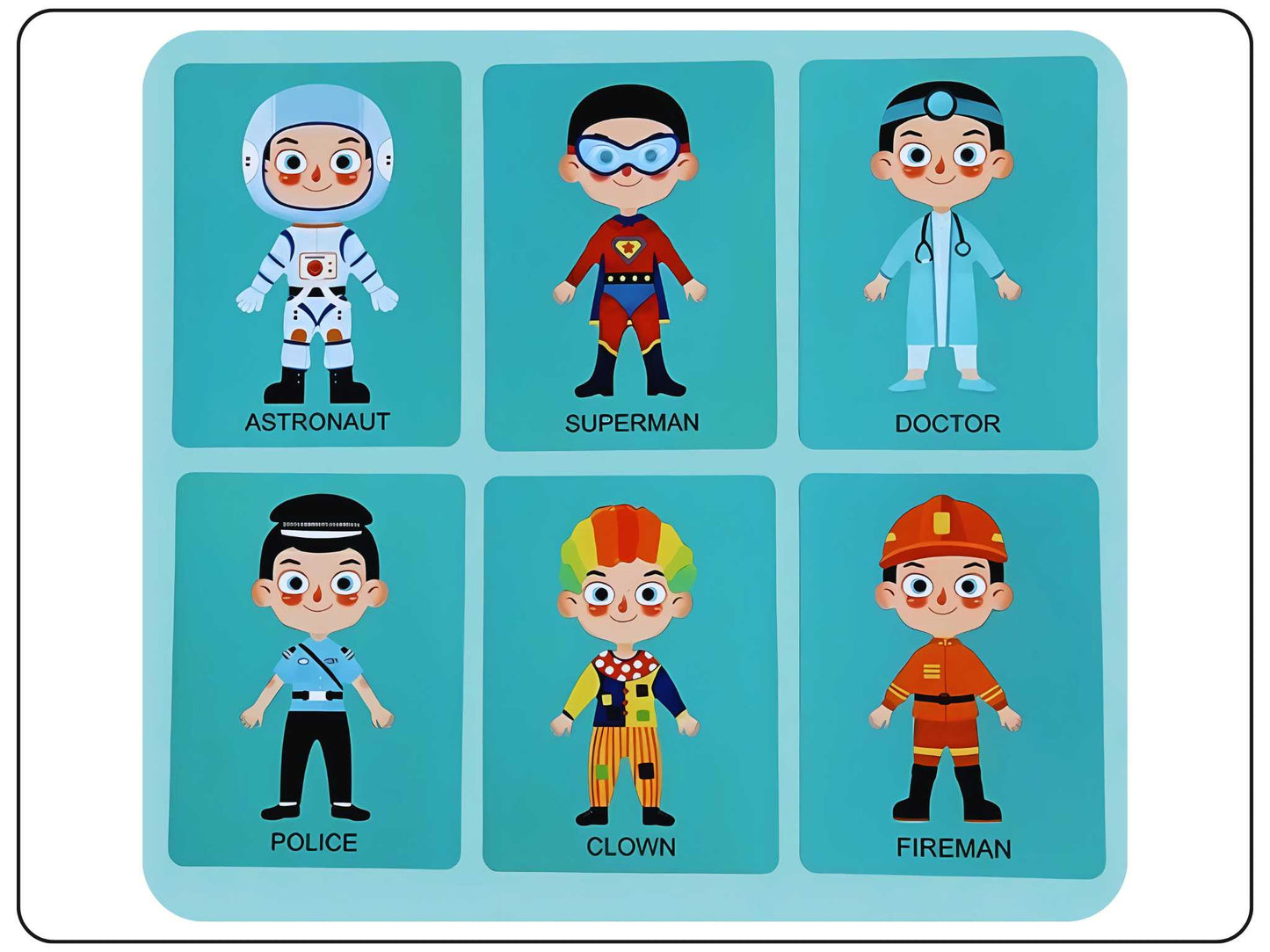 Magnetic Clothing Game Puzzle Educational Toy for Kids
