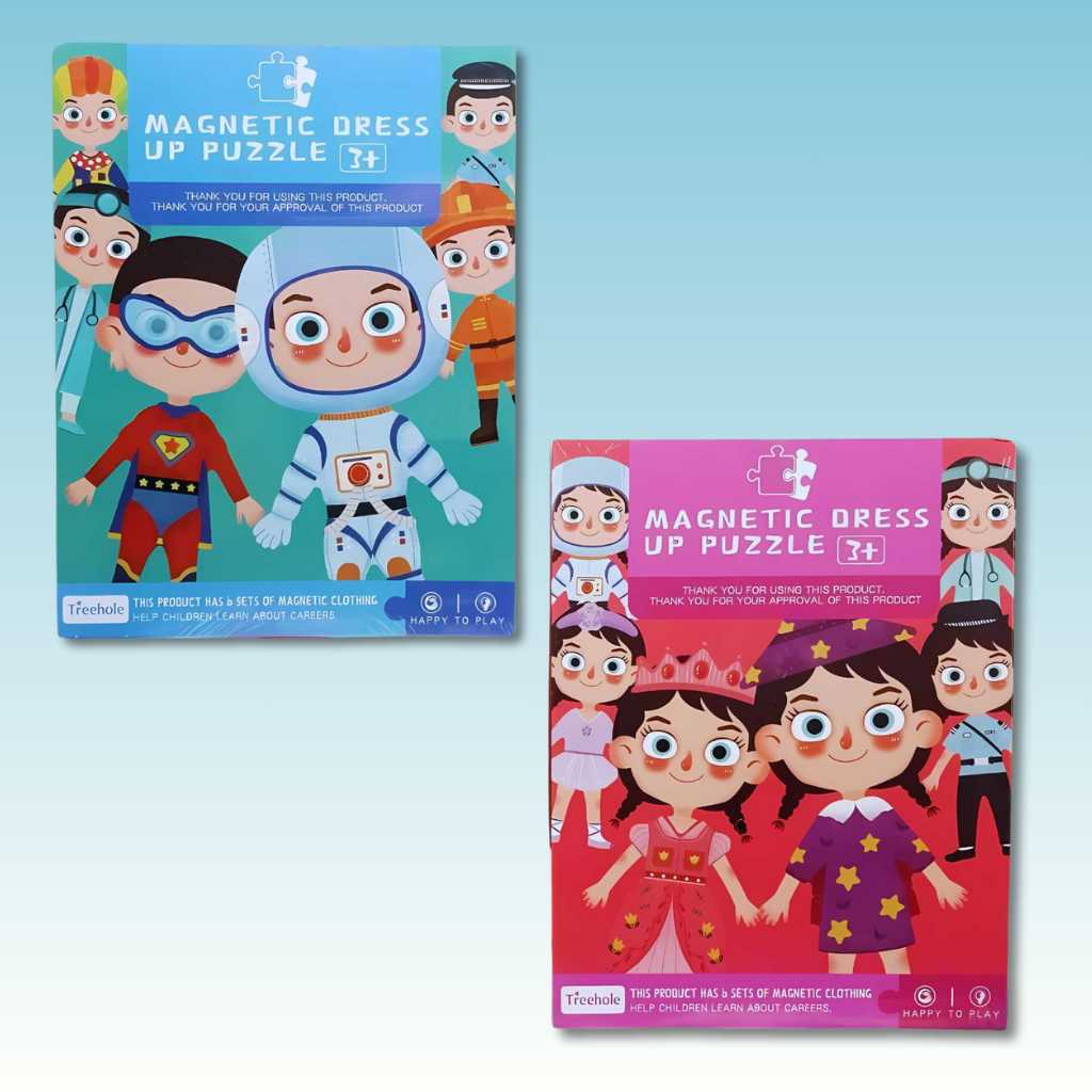 Magnetic Clothing Game Puzzle Educational Toy for Kids