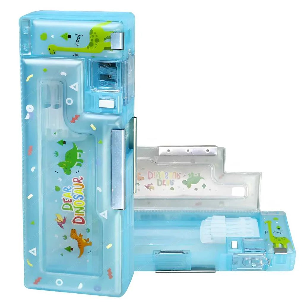 Magnetic Pencil Case with Sharpener for Kids | Premium Luxury Organizer
