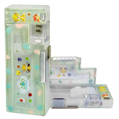 Magnetic Pencil Case with Sharpener for Kids | Premium Luxury Organizer