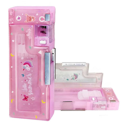 Magnetic Pencil Case with Sharpener for Kids | Premium Luxury Organizer