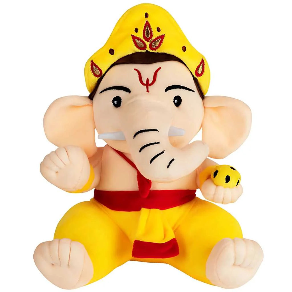 Mantra Chanting Ganesha Soft Toy for Kids
