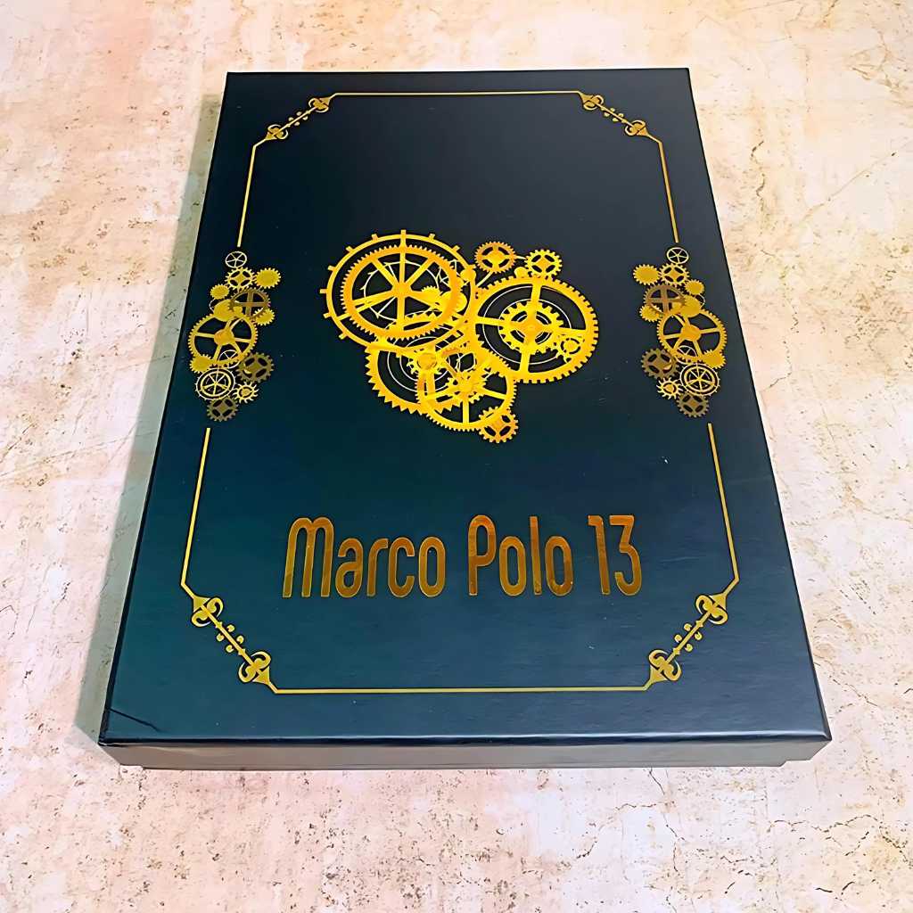marco polo 13 antique calligraphy feather pen set