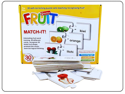 Match It Spelling Puzzle Game Educational Toy