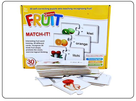 Match It Spelling Puzzle Game Educational Toy
