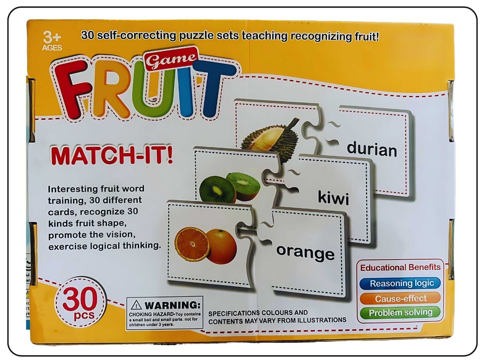 Match It Spelling Puzzle Game Educational Toy