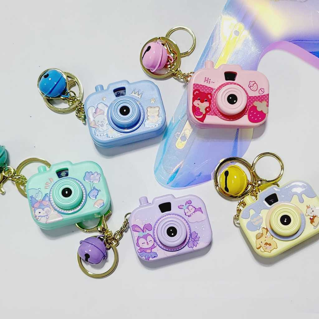 mini camera keychain with projector for bags 
